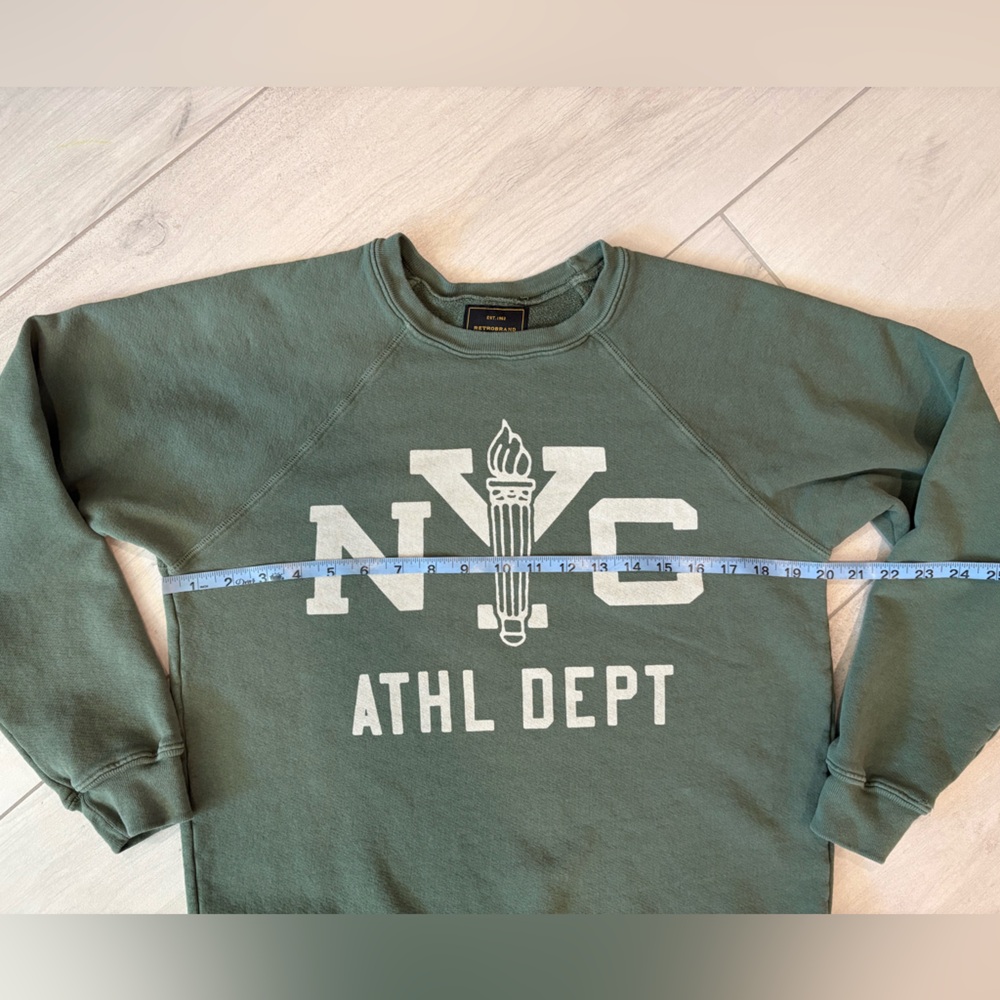 Free People Retro Brand “NYC ATHL DEPT” Sweatshirt Unisex - Picture 3 of 7